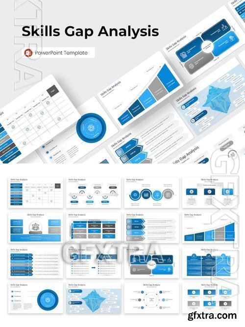 Skills Gap Analysis PowerPoint Template H578DX3