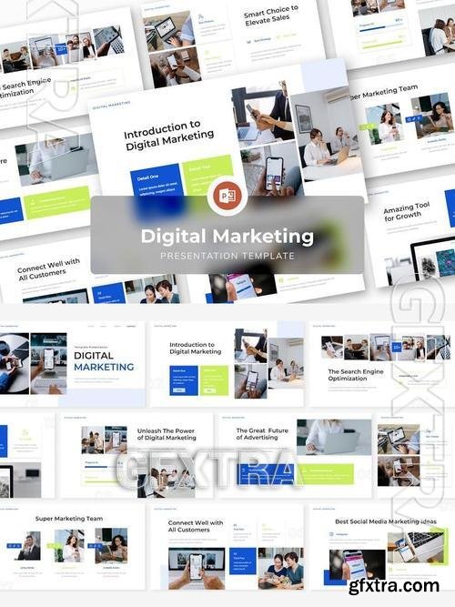 Digital Marketing Presentation PowerPoint LFML7X3 Digital Marketing Presentation PowerPoint LFML7X3