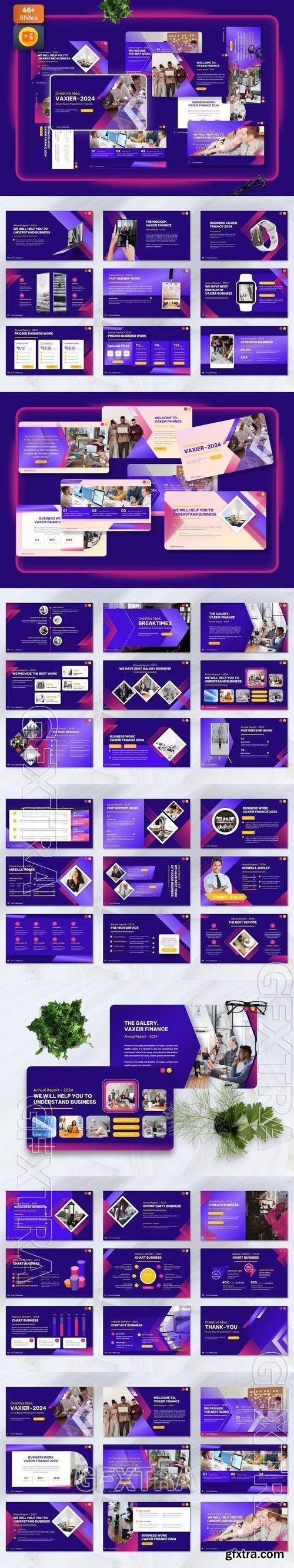 Vaxeir - Annual Report Powerpoint Templates U3R344M Vaxeir - Annual Report Powerpoint Templates U3R344M