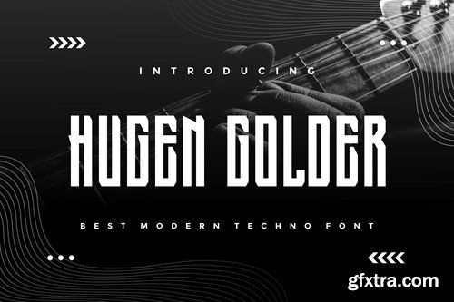 Hugen Golder - Modern Font FLL8EG3