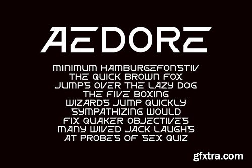 Aedore Font 5BB9WC3