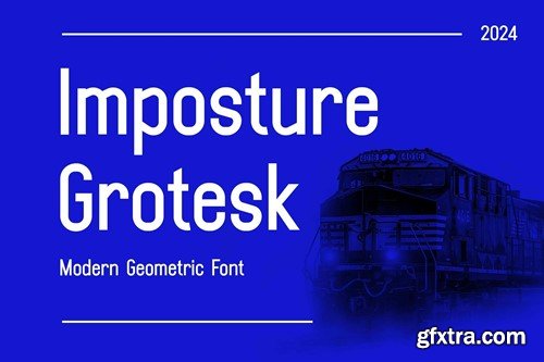 Imposture Grotesk Modern Geometric Font Family 8X2KQSX