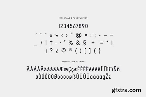 Imposture Grotesk Modern Geometric Font Family 8X2KQSX