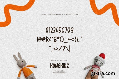 KongKids - A Modern Playful Handwritten Font A2TK8SZ