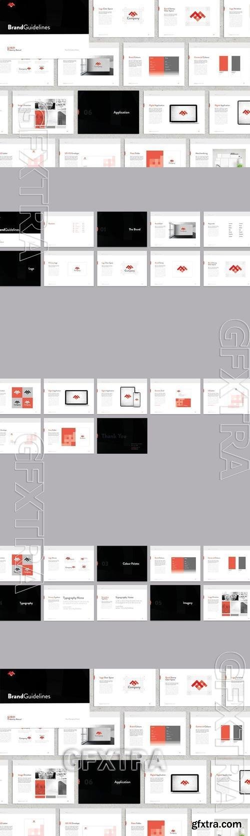 Brand Guidelines Black and Red Layout 9DDL4YT