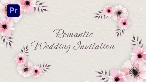 Romantic Wedding Invitation (MOGRT) - 50827959