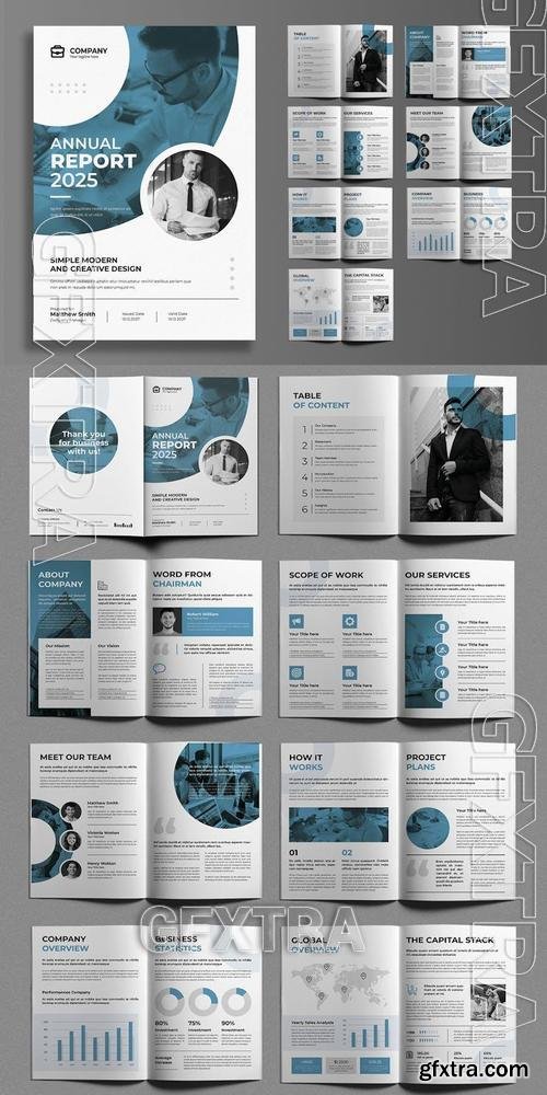 Company Annual Report Layout YU9P83C Company Annual Report Layout YU9P83C