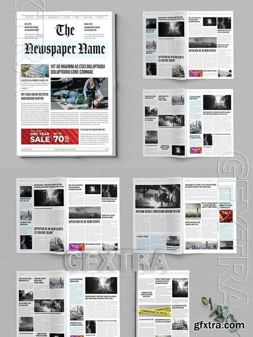 Newspaper Layout Y5FM4U4