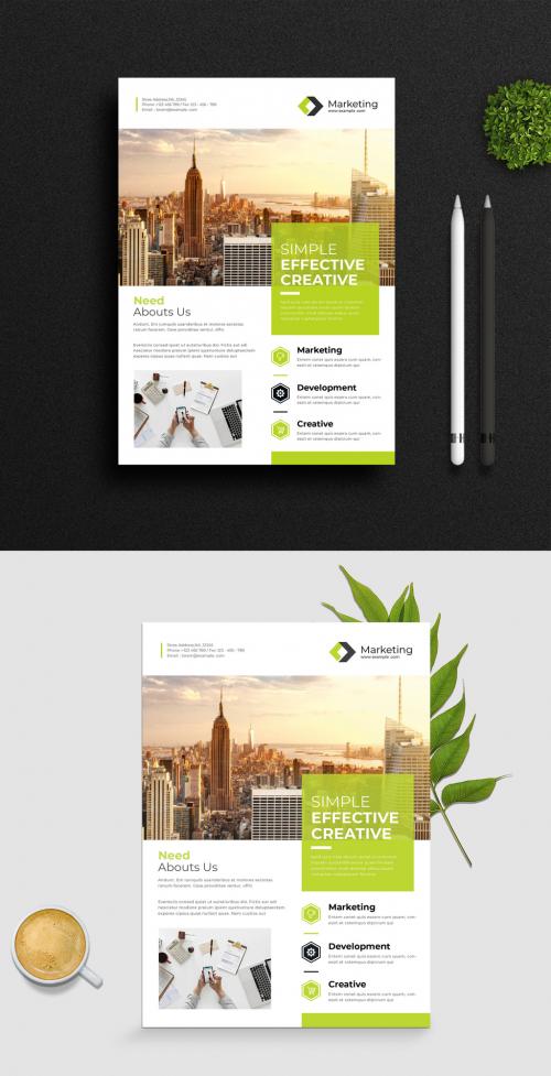 Corporate Flyer Layout - 450207879