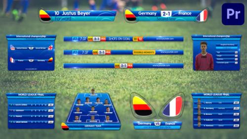 Sport Games Lower Thirds | Premiere Pro MOGRT - 50864455