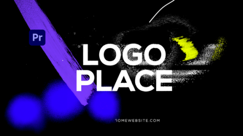 Logo Intro Grunge Distortion - 50866442