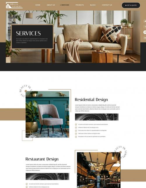 Hillcrest | Interior Design HTML Template