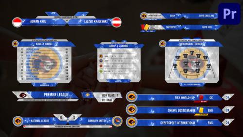 Sport Lower Thirds for Premiere Pro - 50878179