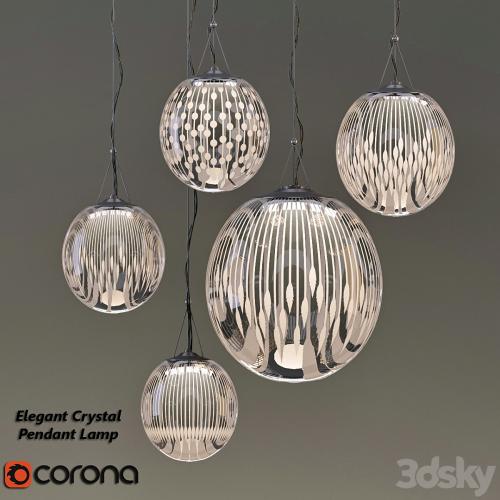 Elegant Crystal Pendant Lamp