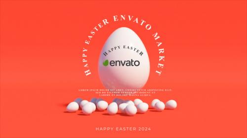 Happy Easter Logo V2 - 50887115