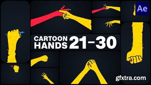 Videohive Cartoon Hands for After Effects 50874301