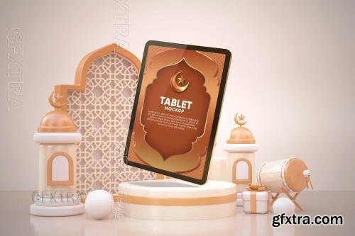 Arabic iPad Pro Mockup 8TRMSPE