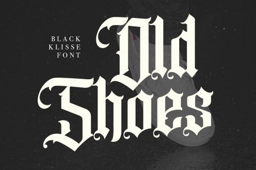 Black Klisse Blackletter Font