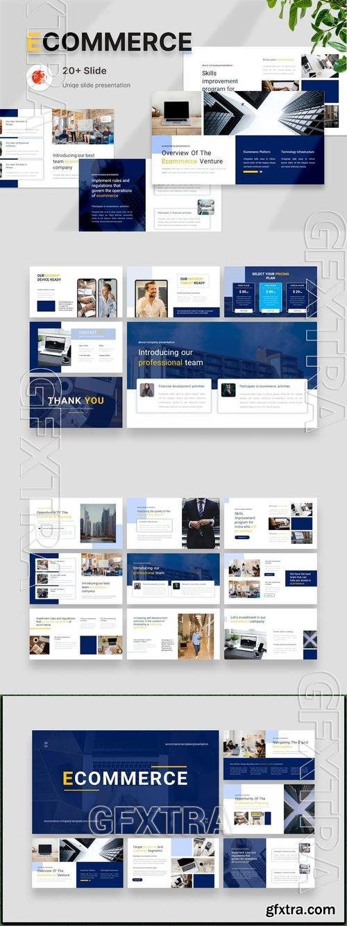 Ecommerce - Business & Marketing Powerpoint EPE57Q8