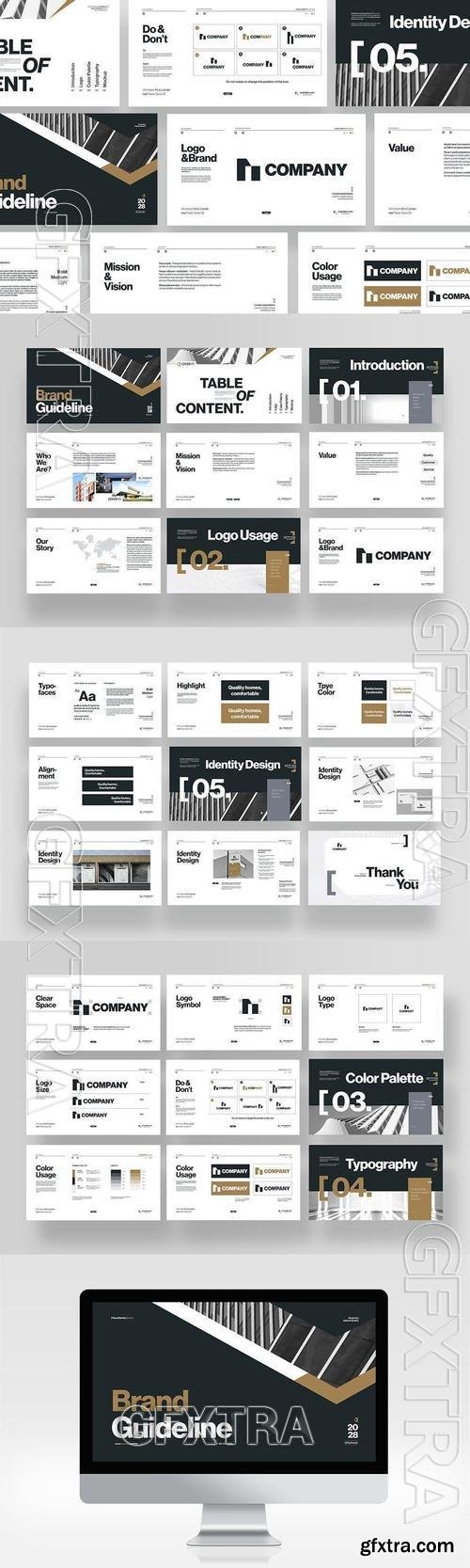 Brand Guidelines Presentation Template G4EDG8W