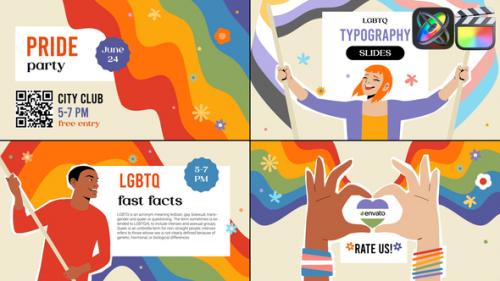LGBTQ Typography Slides for FCPX - 50588237