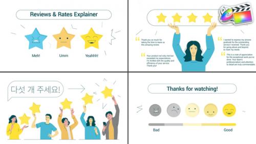 Reviews & Rates Explainer for FCPX - 50588329