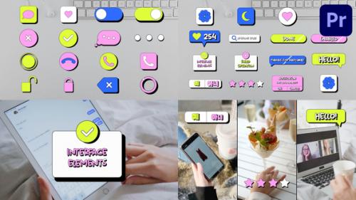 Interface Elements for Premiere Pro - 50651742