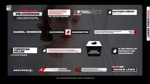 Lower Thirds Pack - FCPX - 50682835