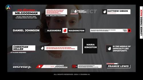 Lower Thirds Pack - DR - 50776304