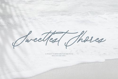 Sweetshore Casual Script Font