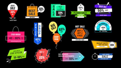 Sales & Discounts Badges - 50889236