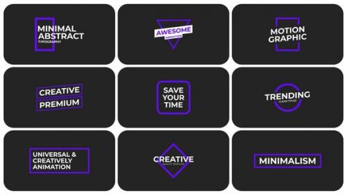 Minimal Titles 6.0 | Premiere Pro - 50904450