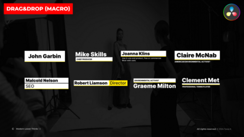 Modern Lower Thirds DR - 50917280