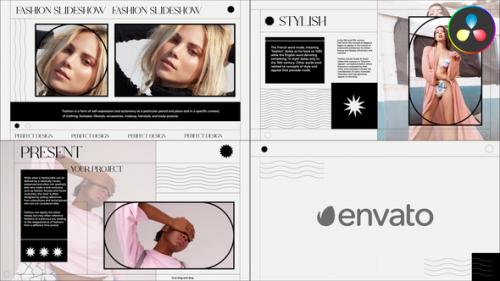 Elegant Fashion Slideshow for DaVinci Resolve - 50917985