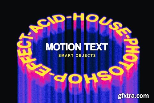 Round Acid Melting Text Effect MRX4PXC