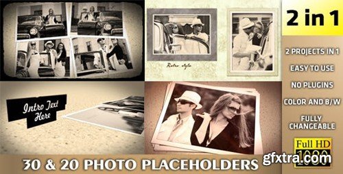 Videohive Old Photo Album (2 in 1) 6341648