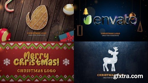 Videohive Christmas pack (4 in 1) 49666046