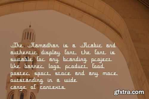 The Ramadhan - Arabic Font R5G5C7V
