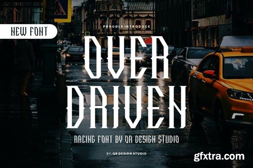 Over Driven - Racing Font EJ6RZNK