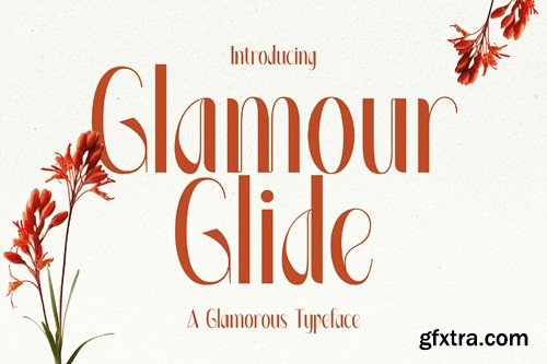 Glamour Glide - Glamorous Typeface QQE2NQE