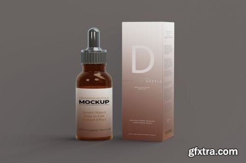 Dropper Bottle Mockup Collections 13xPSD