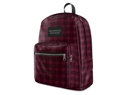 Backpack Mockup - Half Side View - 460401105