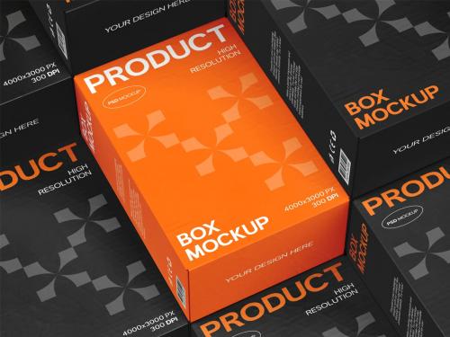Box Packaging Mockup
