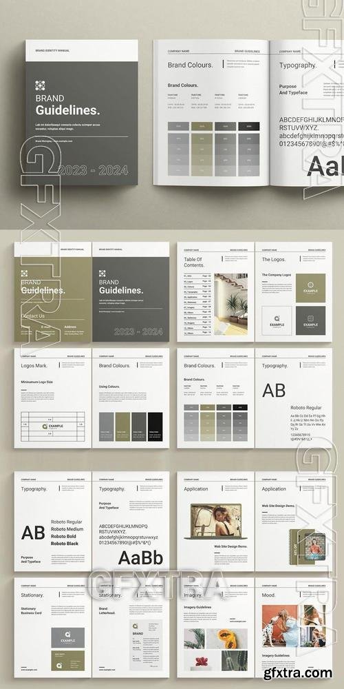 Brand Guidelines Template YGXFDW4 Brand Guidelines Template YGXFDW4