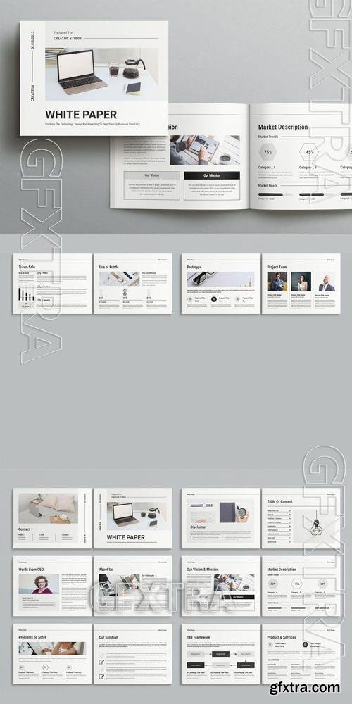 White Paper Template Landscape M54PVPT