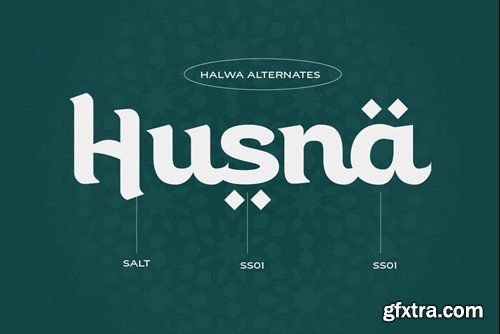 Arabic Font - Halwa U96KBJX