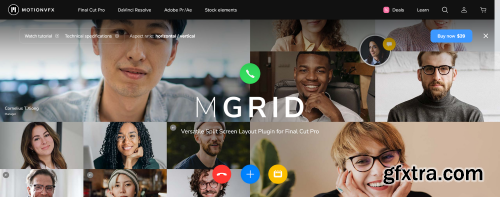 MotionVFX - mGrid for Final Cut Pro