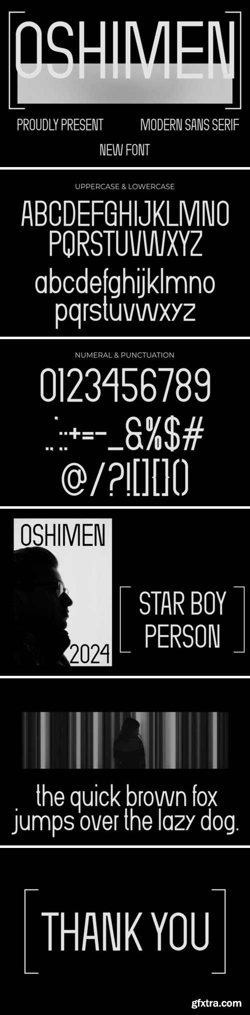 Oshimen Font