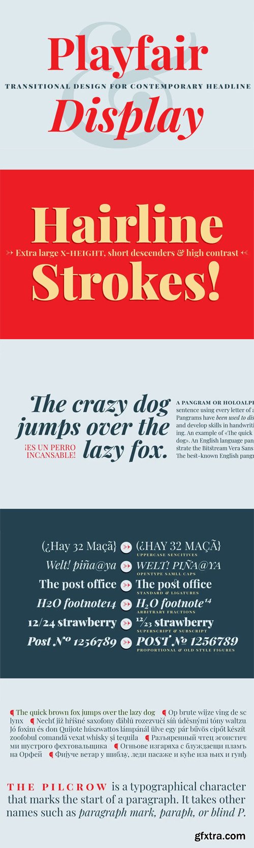 Playfair Display Font Family