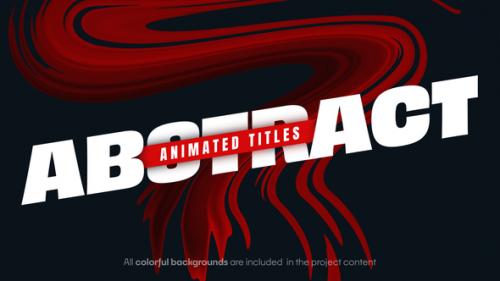 Animated Titles for Premiere Pro - 50931520